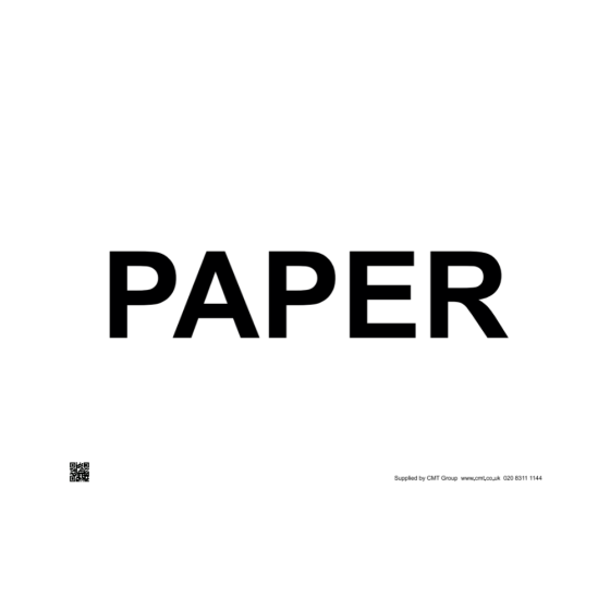 Site Sign - 3mm Correx - 297x420mm A3- Paper