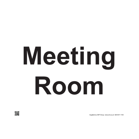 Site Sign - 3mm Correx - 297x420mm (A3) - Meeting Room