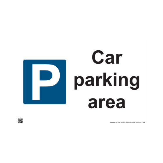 Site Sign - 3mm Correx - 420x594mm (A2) - Car Parking Area