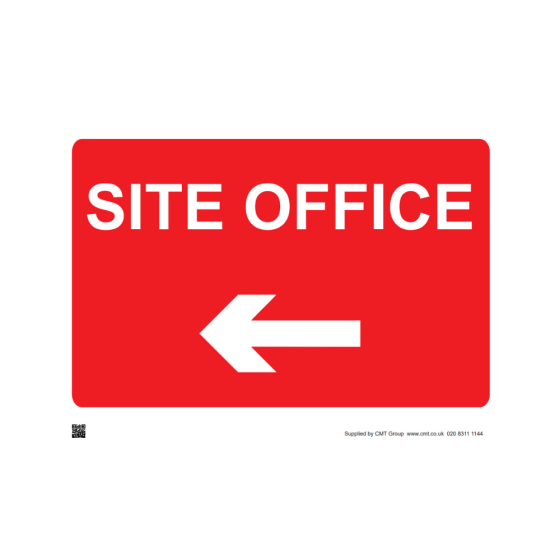 Site Sign - 3mm Correx - 420x594mm - Site office