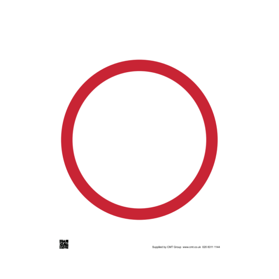 Site Sign - 6mm Correx - Out of order - 594x841mm (A1)