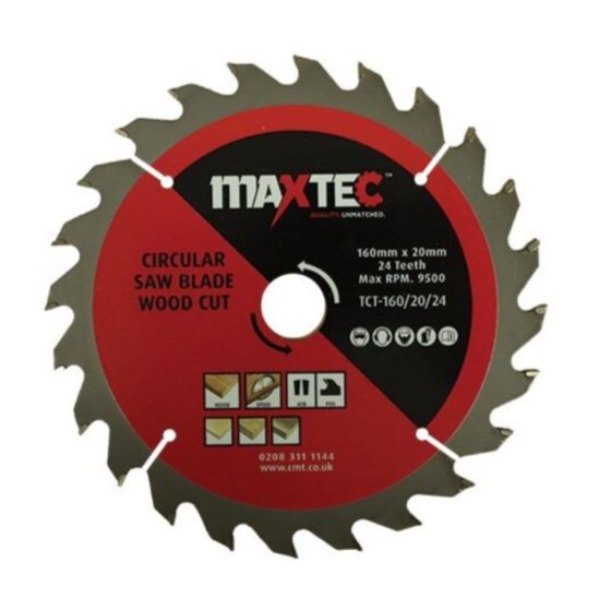 MAXTEC TCT Circular Saw Blade - Wood Cutting - Tungsten Carbide Tipped | TCT | CMT Group UK