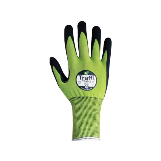 TG6240 LXT Traffi Carbon Neutral Green Cut E Glove per pair - Size 11