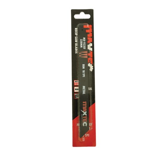 Metal Cutting Reciprocating Saw Blades 228mm 18TPI - Pack of 5