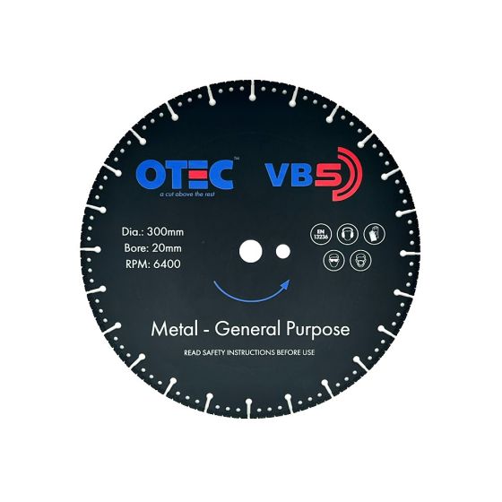 Multi Purpose Diamond Blade – Professional – Self Cooling – OTEC VB5 for metal cutting | CMT Group