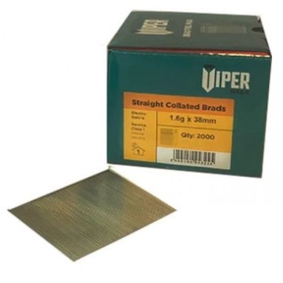 Viper Straight Galv Brad Nails