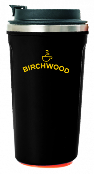 Birchwood Insulated Stainless Steel Travel Mug With Suction Base 480ml