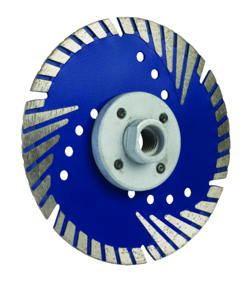 Granite & Marble Cutting Diamond Blade – Professional – Turbo Spiro Segmented – 125mmxM14 – OTEC SP5V for angle grinder stone cutting | CMT Group