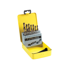 HSS Ground Cobalt M35 Jobber Drill Set 19pc