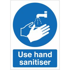 Use Hand Sanitiser Sign
