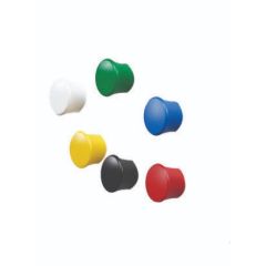 Assorted Colours Magnetic Pin 18mm - Pack of 12