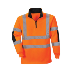 Xenon Hi-Vis Rugby Shirt Orange - Size XL
