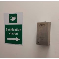Stainless Steel Automatic Hand Sanitiser Dispenser 