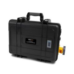 UtilityLite portable power pack 1280Wh 25.6V waterproof hardcase with integrated power display product shot | CMT Group UK