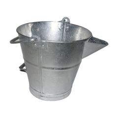 15 Litre Galvanised Tar Bucket - V Lipped