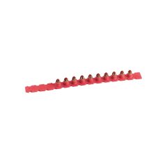 Medium/High Cartridge Strips - Red - Box of 100