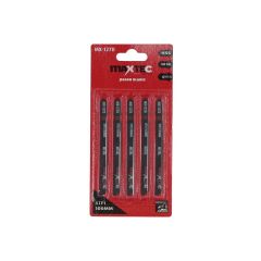 MAXTEC HSS M2 Jigsaw Blade 100mm 8 TPI - Metal Cutting - Pack of 5 | MX-127D | CMT Group UK