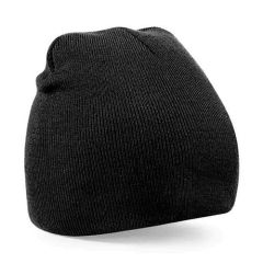Thermal Knitted Beanie – Black – Soft Touch Double Layer Acrylic product image | CMT Group