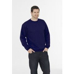 Classic Heavy-Duty Workwear Sweatshirt – Navy – 300gsm Heavyweight Pullover front product image | CMT Group