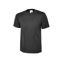 Classic Workwear Crew Neck T-Shirt – Black – 100% Cotton & 180gsm front product image | CMT Group