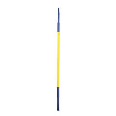 Crow Bar - Fibreglass Yellow Chisel & Point - 5'