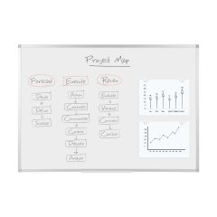 Aluminium Frame Drywipe Wall Mounted Whiteboard