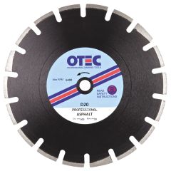 Asphalt Diamond Blade – Professional – 8mm/10mm Segment – Undercut Protected – OTEC D20 | CMT Group