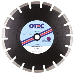 Asphalt Diamond Blade – Super Premium – 10mm Segment – Undercut Protected – OTEC D20B for road cutting | CMT Group