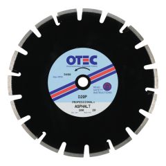 Asphalt Diamond Blade – Professional Plus – 10mm Segment – Undercut Protected – 300x20mm – OTEC D20P | CMT Group