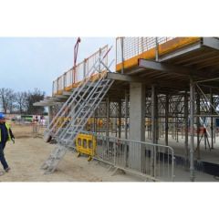 Aluminium Portable Site Stairs | CMT Group