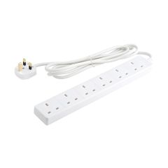 6 Gang Extension Lead 2m