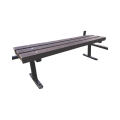 3-Person Heavy Duty Plastic Bench - 1500mm x 350mm x 445mm