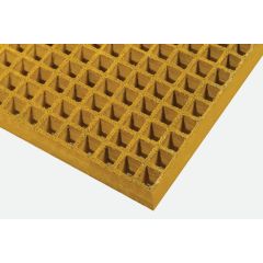 Anti-Slip GRP Grating - Yellow