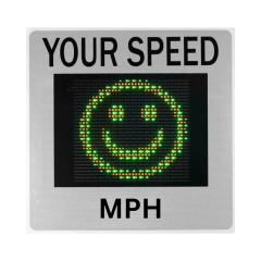 GR36CL Radar Speed Sign - Multicolour - Green/Yellow/Red
