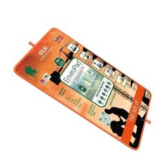 Green Rhino EnviroPad 5.0 XXL80 XX Large spill mat angled view showing elongated format and pad depth | CMT Group UK