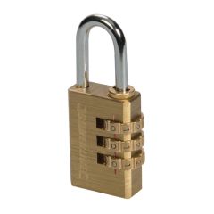 30mm Brass Combination Padlock - 3-Digit High Security Lock | CMT Group