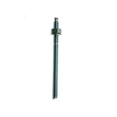 J-Fix Studs - Grade 5.8 - Recess Heads - Zinc Plated & Clear Passivated - M30 x 380mm