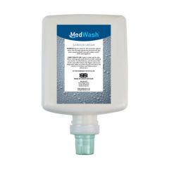 MedWash Unperfumed Barrier Cream Refill Cartridge 1 litre bottle front label view | CMT Group UK