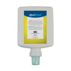 MedWash Factor 50 Sun Cream Refill Cartridge 1 litre bottle front label view | CMT Group UK