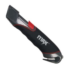 MAX auto retractable safety knife with lock-off switch and strap cutter | CMT Group