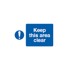 Keep This Area Clear