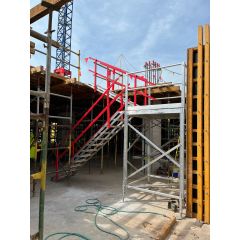 SafeSmart - AdjustaStairs Aluminium