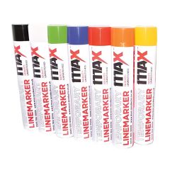 MAX Temporary Line Marker Spray 750ml – High Pigment - Multiple Colours - CMT Group