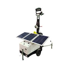 Solar Mobile Lighting Tower 30W LED | CMT Group UK