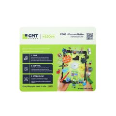 CMT EDGE Printed Desk Mouse Pad
