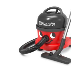 Numatic commercial vacuum cleaner red and black 9 litre capacity | CMT Group UK