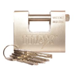 High-Security Solid Steel Container Padlock w/5 Keys | CMT Group