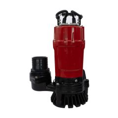 MAX 750W submersible pump side view showing 80mm outlet connection and base | CMT Group UK