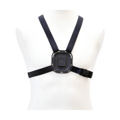 Klick Fast 4-point chest harness front view on mannequin with Klick Fast dock at centre chest | CMT Group UK