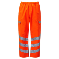 Pulsarail Waterproof Over Trousers - Orange